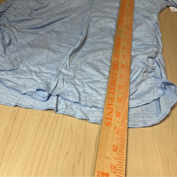 Free People Movement X HATCH NWT Right On Run Layer Maternity Top Blue Medium - Picture 12 of 13